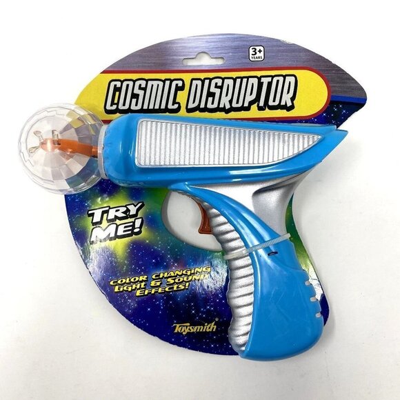 Toysmith Cosmic Disruptor Color Changing Lights Sound Effects New Batteries - Picture 2 of 6